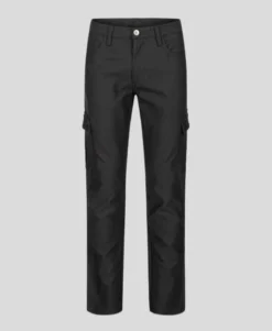 ROKKER Black Jack Slim Zwart -Helstons Winkel rokker black jack slim black motorcycle jeans