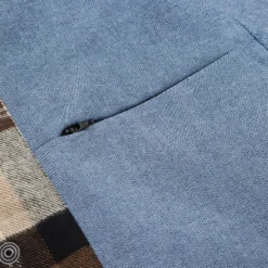 ROKKER Maddison Rider Shirt Lady Brown Offwhite -Helstons Winkel rokker maddison rider shirt lady brown offwhite motorcycle jacket 5