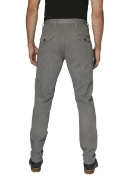 ROKKER Tweed Chino Tapered Slim Grey -Helstons Winkel rokker tweed chino tapered slim grey 3