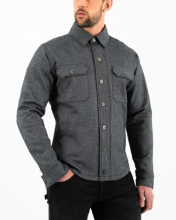 ROKKER Boston Rider Grey -Helstons Winkel rokker rider shirt
