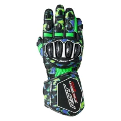 RST Glove Tractech Evo 4 Neon Green Purple Bolt