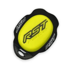 RST TPU Standard Knee Sliders With Puller Fluo Yellow -Helstons Winkel rst tpu standard knee sliders with puller fluo yellow 1