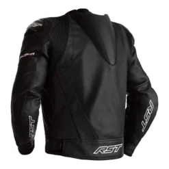 RST Tractech Evo 4 Ce Mens Leather Jacket Black Black