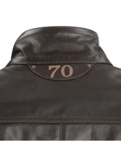 Segura Cesar Waterproof Bruin -Helstons Winkel segura cesar brown waterproof leather motorcycle jacket 3