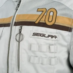 Segura Mojo Grey Brown Motorcycle Jacket -Helstons Winkel segura mojo grey brown motorcycle jacket 6