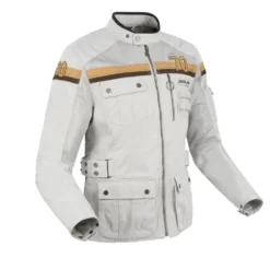 Segura Mojo Grey Brown Motorcycle Jacket