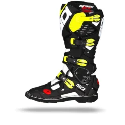 Sidi Crossfire 3 Wit Zwart Geel Fluo -Helstons Winkel sidicrossfire3whiteblackyellowfluo.10