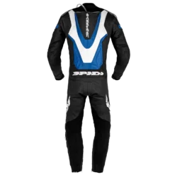 Spidi Laser Pro Perforated Black Blue 1 Piece Racing Suit