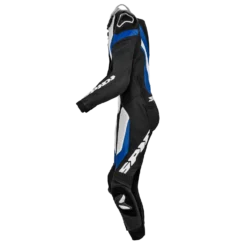 Spidi Laser Pro Perforated Black Blue 1 Piece Racing Suit -Helstons Winkel spidi laser pro perforated black blue 1 piece racing suit 3