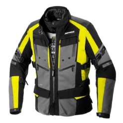 Spidi 4 Season Evo Fluo Yellow Motorcycle Jacket