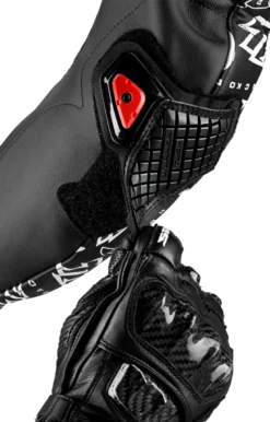 Spidi Track Replica Evo Black White One Piece Racing Suit -Helstons Winkel spidi track replica evo black white one piece racing suit4