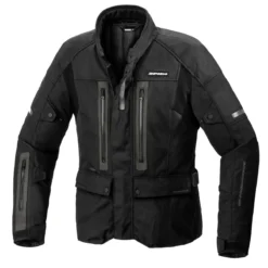 Spidi Traveler 3 Black Motorcycle Jacket