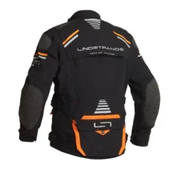 Lindstrands Textile Jacket Sunne Black Orange