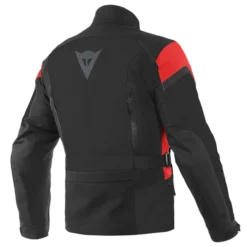 Dainese Tonale D-Dry Black Lava Red Black Motorcycle Jacket -Helstons Winkel tonale d dry jacket1