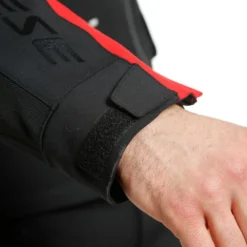 Dainese Tonale D-Dry Black Lava Red Black Motorcycle Jacket -Helstons Winkel tonale d dry jacket 6