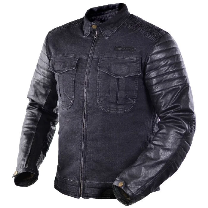 Trilobite 964 Acid Scrambler Men Denim Jacket Black 2 Trilobite 964 Acid Scrambler Men Denim Jacket Black - Afbeelding 2