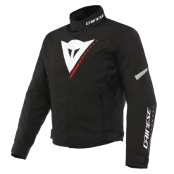 Dainese Veloce D-Dry Jacket Black White Lava Red